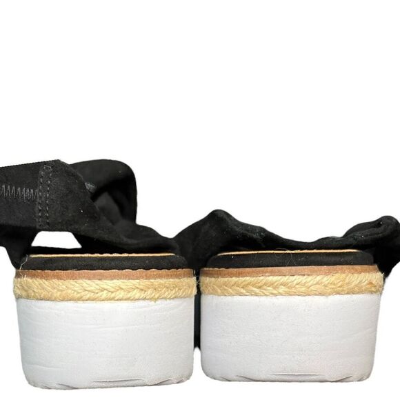 Caslon Joelle Flatform Sandal in Black Suede - Picture 9 of 9